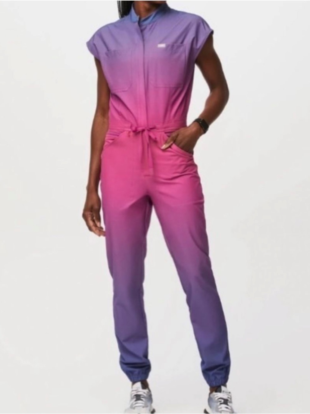 FIGS Rafaela Jogger Scrub Jumpsuit in Limited Edition Ombré
